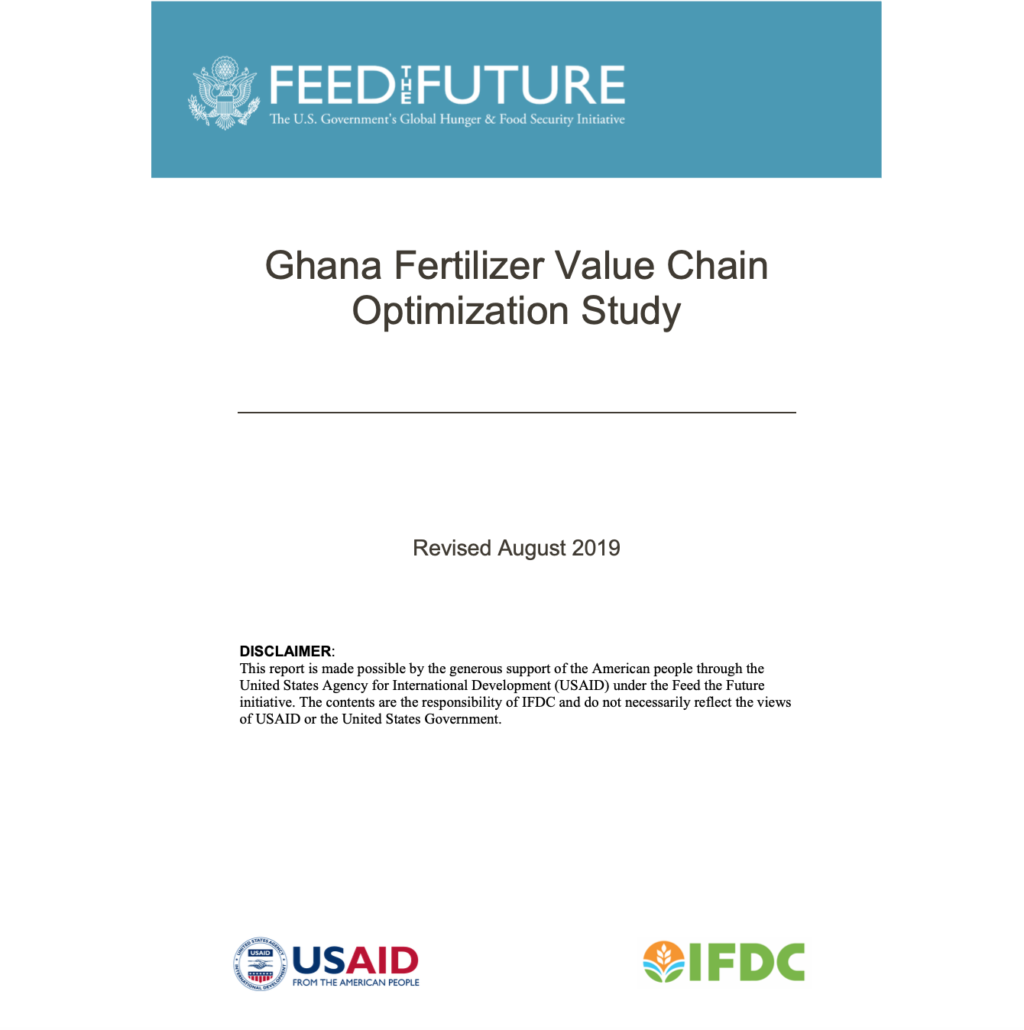 Ghana Fertilizer Value Optimization Study Cover