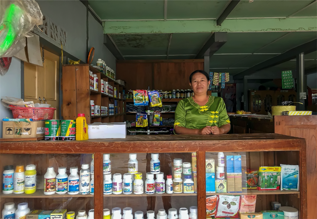 Myanmar Input Shop Owner