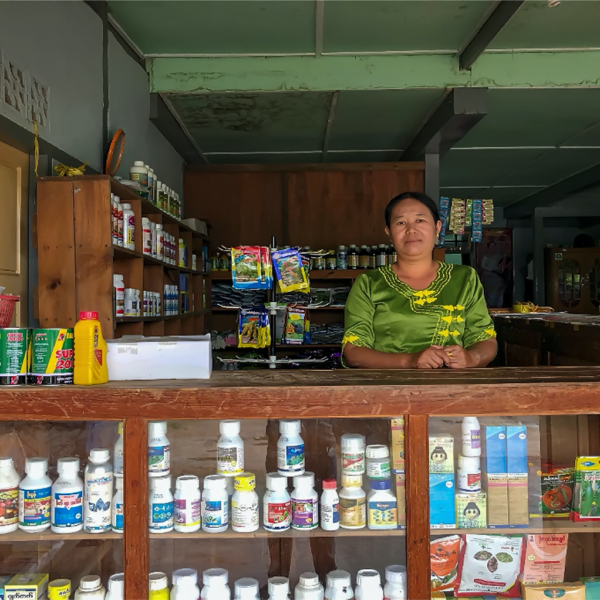 Myanmar Input Shop Owner