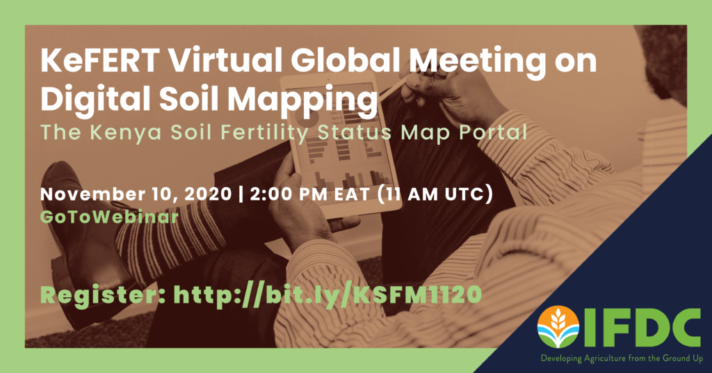 KeFert Virtual Global Meeting on Digital Soil Mapping