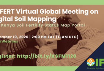 KeFert Virtual Global Meeting on Digital Soil Mapping