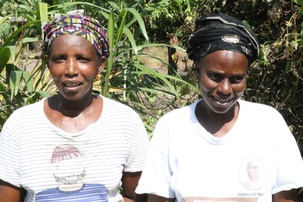 Halimatou Kandé and Fatimata Baldé