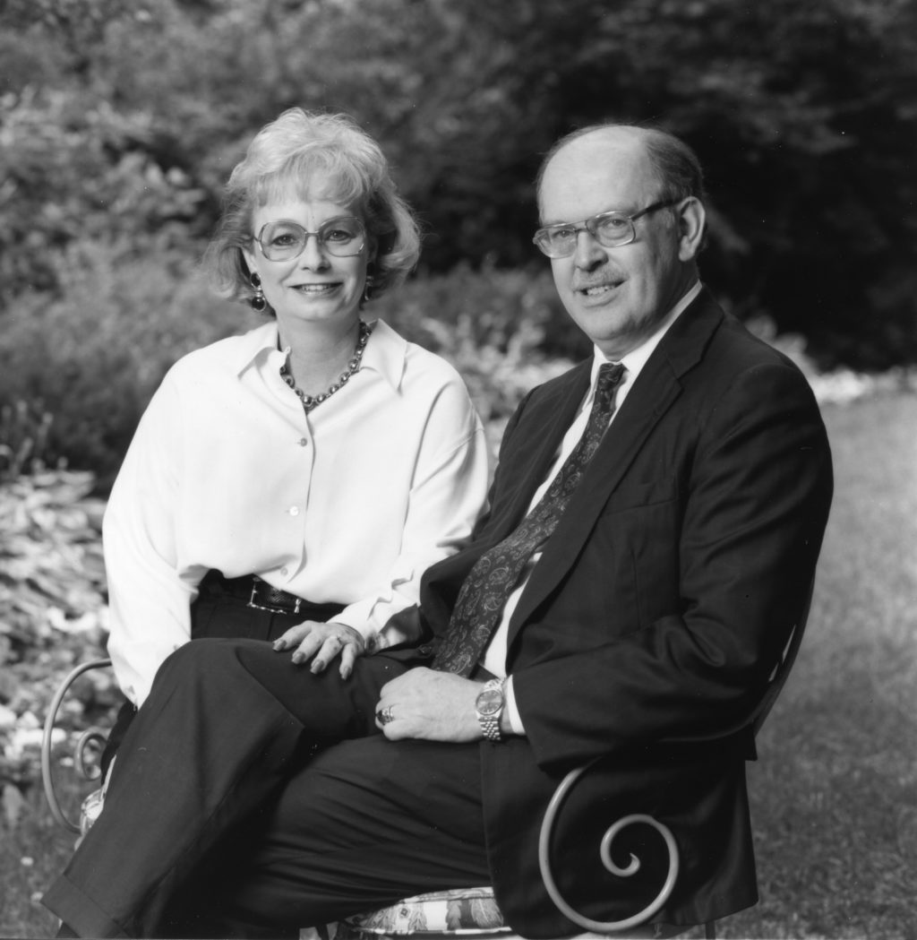 Joanne and Peter McPherson. Photo courtesy University Advancement. MSU