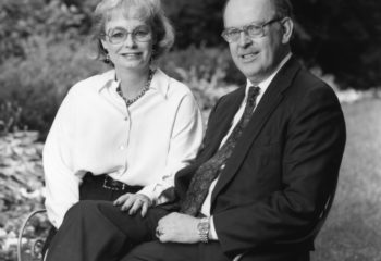 Joanne and Peter McPherson. Photo courtesy University Advancement. MSU