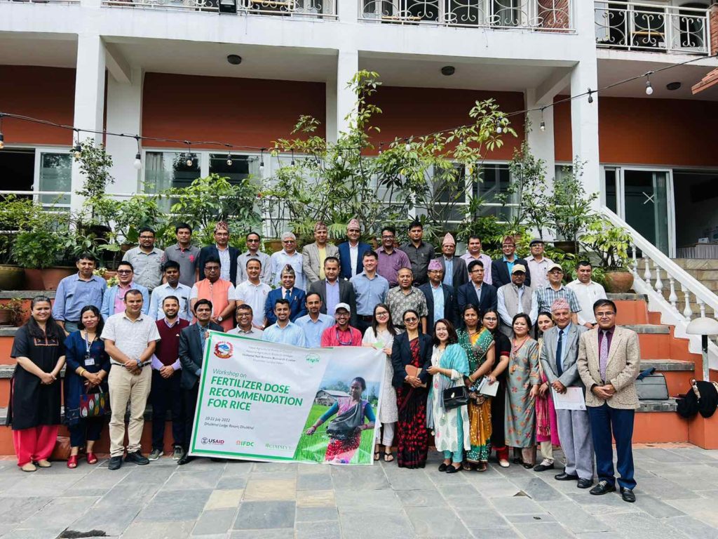 workshop attendees pose for a photo