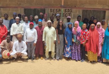 Tegemeo group poses with 2SCALE staff and partners during their visit