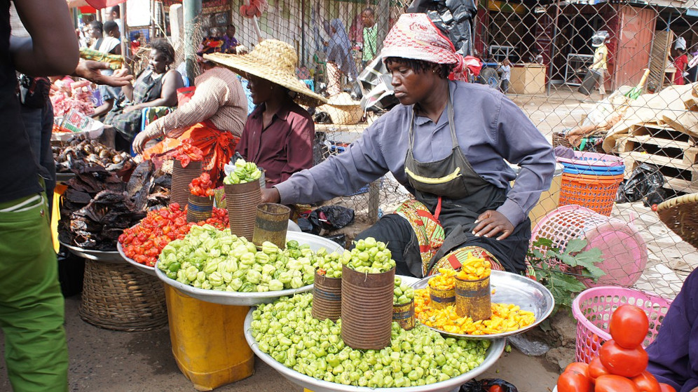 Market in Accra, Ghana