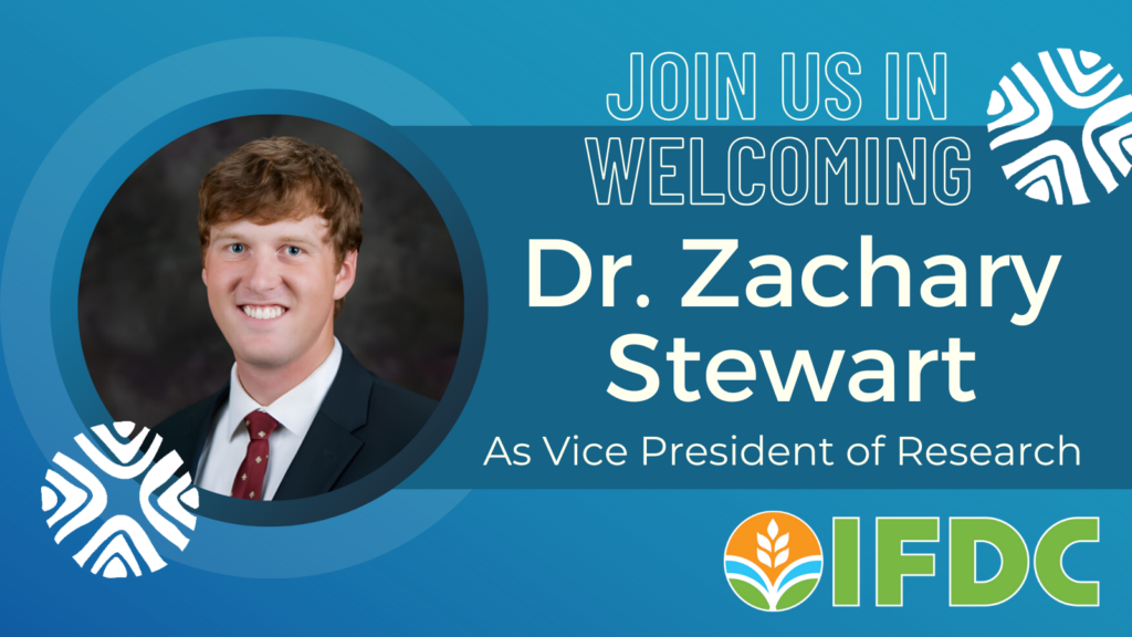 Banner welcoming Dr. Zachary Stewart