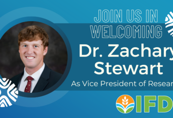 Banner welcoming Dr. Zachary Stewart