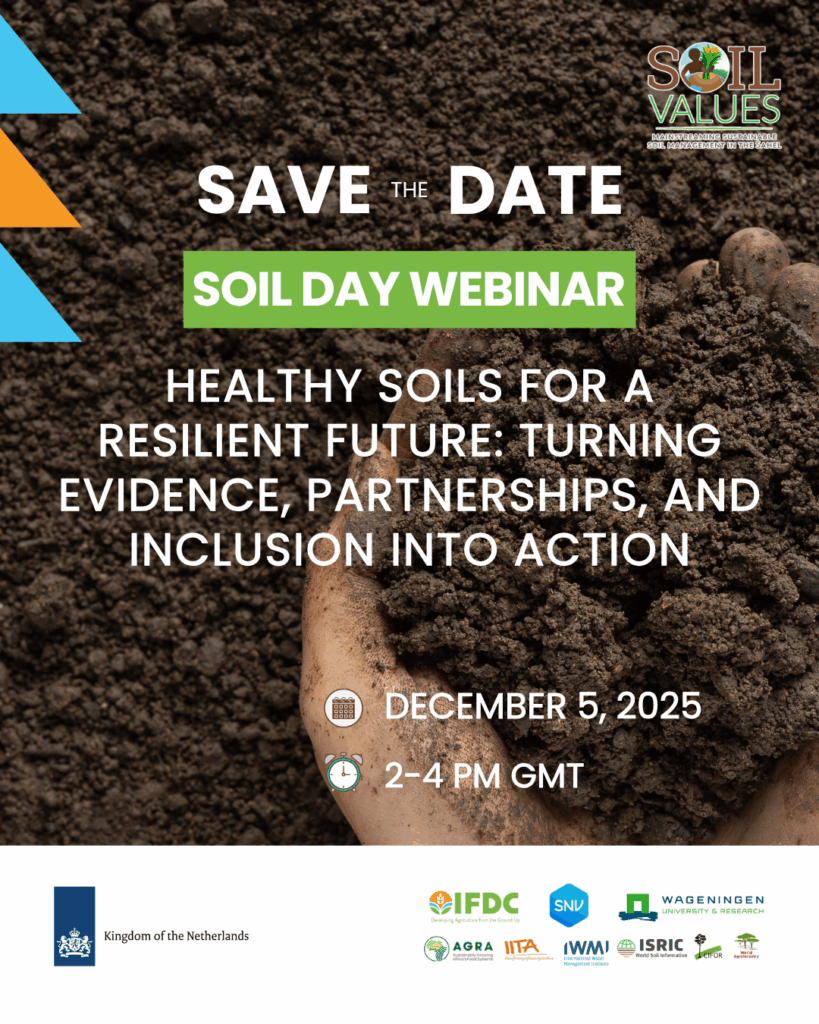 Soil Values Program Soil Values Program to Host World Soil Day Webinar - IFDC