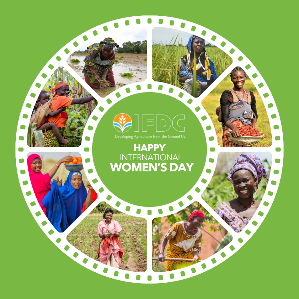 Graphic for international women's day.