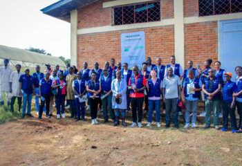 Group photo of IFDC Burundi staff.
