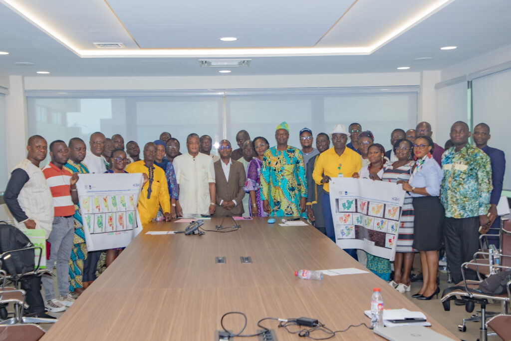 IFDC and partners convene researchers, government officials, and farmers at a workshop to share soil mapping results and advance improved fertilizer solutions in Benin.