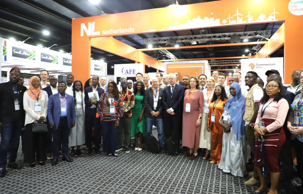 Group photo of the official opening of agrofood Nigeria 2026.