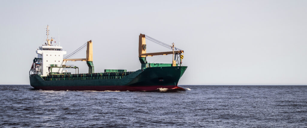 A ship carrying fertilizer.